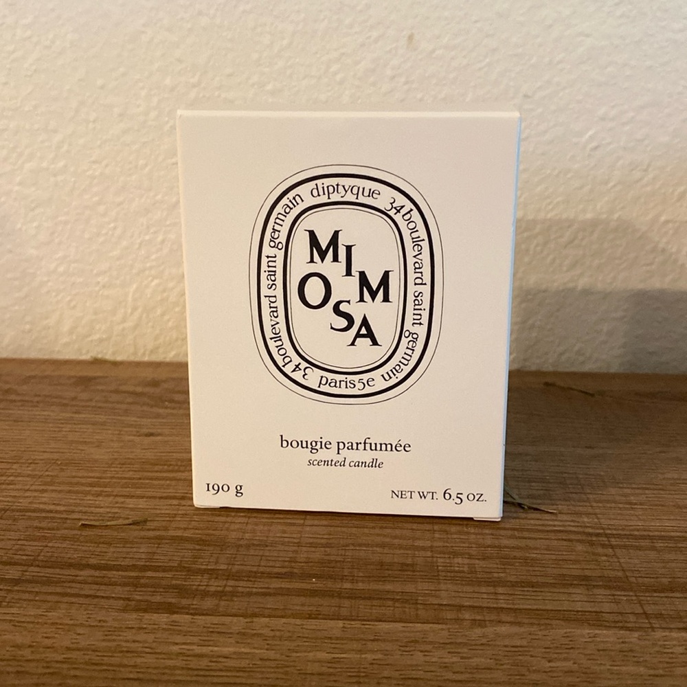 Diptyque Mimosa candle 6.5oz (New in Box)